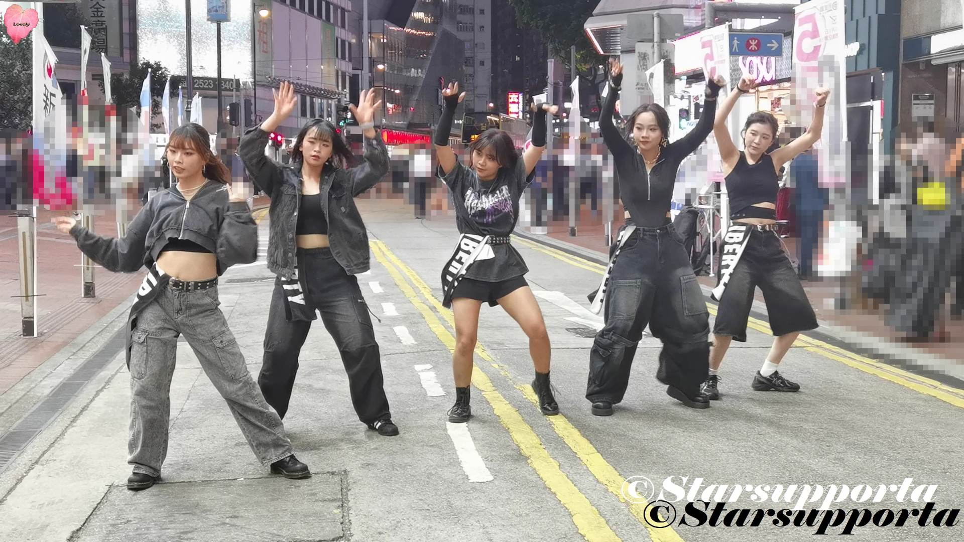 20251125 KPOP dance @ 香港銅鑼灣Casetify對出